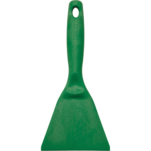 High Temperature Large Hand Scraper, Green, 4-1/4" W x 9-3/8" L Equipex