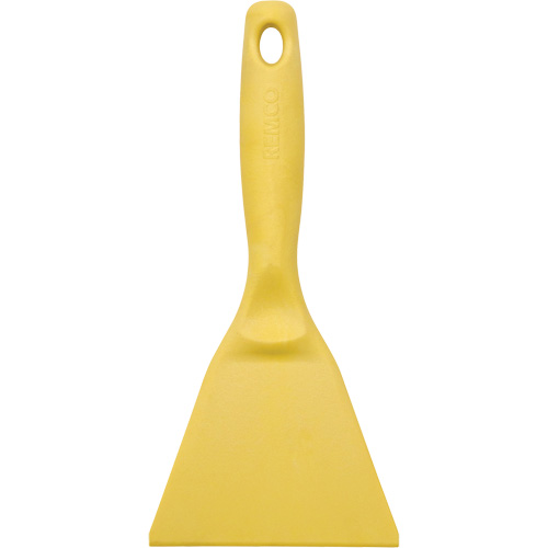 High Temperature Large Hand Scraper, Yellow, 4-1/4" W x 9-3/8" L Equipex