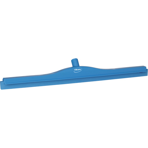 Raclette &agrave; lame double ultra hygi&eacute;nique, 28", Bleu Equipex