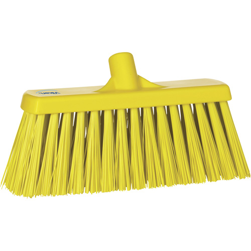 Balai-brosse robuste, Crins Ferme, 13", Polyester, Jaune Equipex