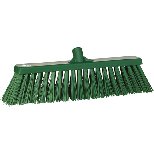 Balai-brosse robuste, Crins Ferme, 20", Polyester, Vert Equipex