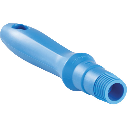 Mini manche, Brosse/Support &agrave; tampon/Grattoir/Raclette, Bleu, Standard, 6-1/4" lo Equipex