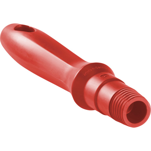 Mini manche, Brosse/Support &agrave; tampon/Grattoir/Raclette, Rouge, Standard, 6-1/4" lo Equipex