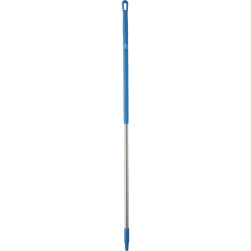 Handle, Broom/Brush/Pad Holder/Scraper/Squeegee, Blue, Ergonomic, 59" L Equipex