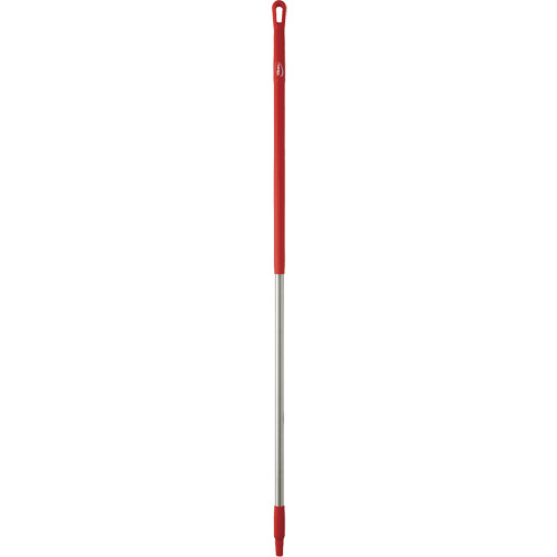 Handle, Broom/Brush/Pad Holder/Scraper/Squeegee, Red, Ergonomic, 59" L Equipex
