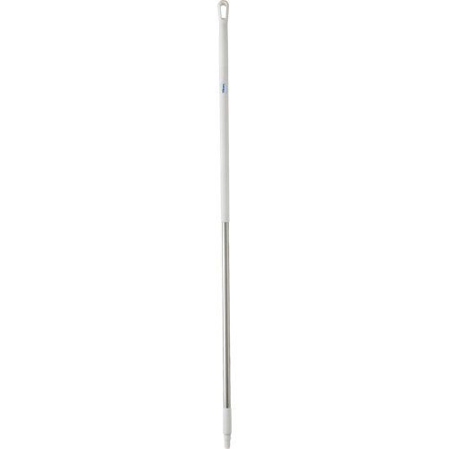 Handle, Broom/Brush/Pad Holder/Scraper/Squeegee, White, Ergonomic, 59" L Equipex