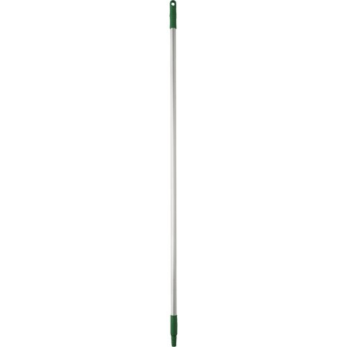 Basic Handle, Broom/Scraper/Squeegee, Green, Standard, 57" L Equipex