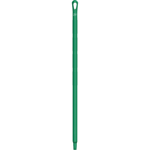 Manche ultra hygi&eacute;nique, Balai/Brosse/Support &agrave; tampon/Grattoir/Raclette, Vert, Standard, 40" lo Equipex