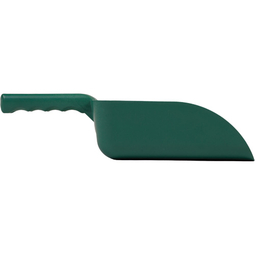 Metal Detectable Hand Scoop, Plastic, Green, 32 oz. Equipex