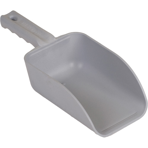 Metal Detectable Hand Scoop, Plastic, Grey, 32 oz. Equipex