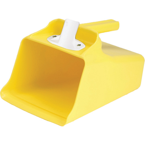 Mega Dipper Scoop, Plastic, Yellow, 128 oz. Equipex