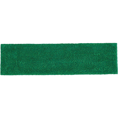 Tampon de vadrouille &agrave; t&ecirc;te plate adaptable, Finition, Microfibre, 5-1/2" x 19-1/2" Equipex