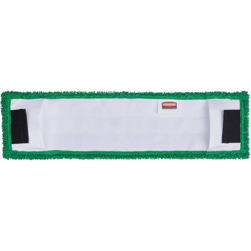 Tampon de vadrouille &agrave; t&ecirc;te plate adaptable, Finition, Microfibre, 5-1/2" x 19-1/2" Equipex