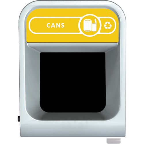 Conteneur pour d&eacute;chets de bidon Configure, Vrac/Bord de rue/De bureau, Acier, 15 gal. US Equipex