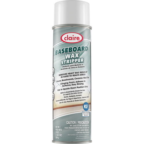 D&eacute;capant de cire et nettoyant pour plinthes, 19 oz., Canette Equipex