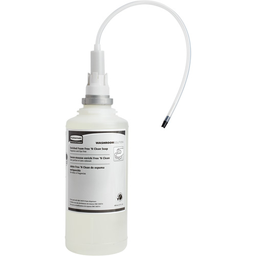 OneShot&reg; Dye & Fragrance Free Hand Soap Refill, Foam, 1600 ml, Unscented Equipex