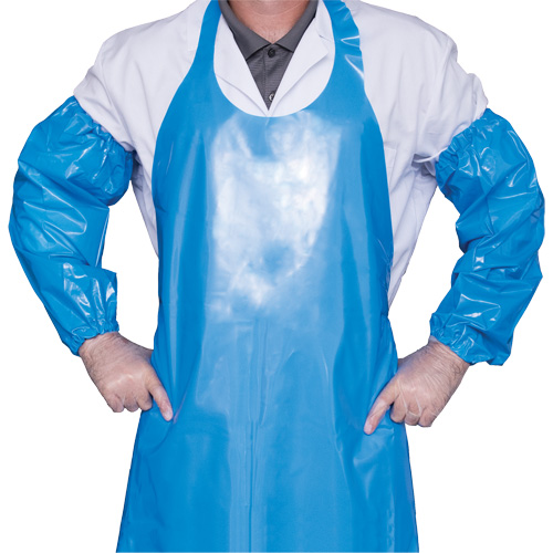 Manchettes Top Dog, 18", Polyur&eacute;thane, Bleu Equipex
