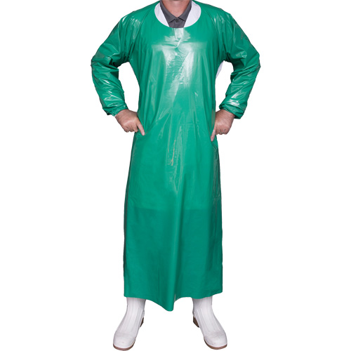 Blouse Top Dog de 6 mil, T-Grand, Vert, Polyur&eacute;thane Equipex