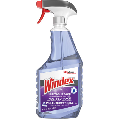 Nettoyant pour surfaces multiples sans ammoniaque Windex, 946 ml, Bouteille &agrave; g&acirc;chette Equipex