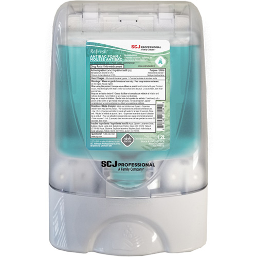 Nettoyant antibact&eacute;rien pour les mains Refresh, Mousse, 1 L, Parfum&eacute; Equipex