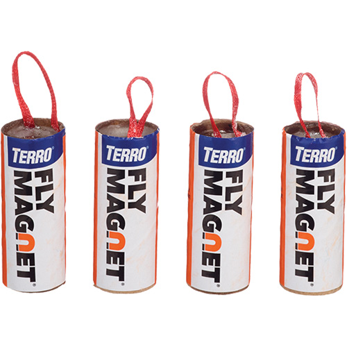 Pi&egrave;ges &agrave; mouches collants en papier Terro Fly Magnet Equipex