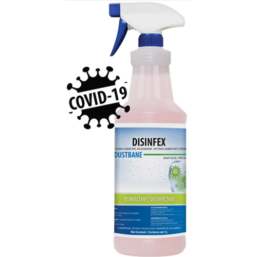 Disinfex Cleaner, Disinfectant & Deodorizer, 1 L, Bottle Equipex
