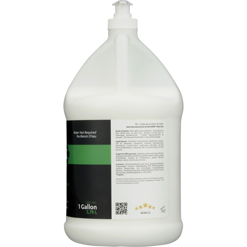 Savon pour les mains sans eau Power Clean, Liquide, 3,78 L, Sans parfum Equipex