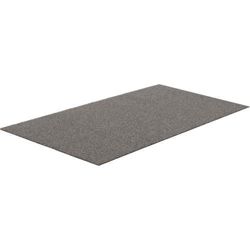Tapis dint&eacute;rieur/ext&eacute;rieur Tundra, Latex/Polypropyl&egrave;ne, Grattoir Type, Motif Velours touffet&eacute;, 3-1/2' x 15', Charbon Equipex