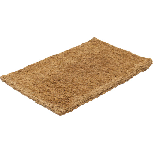 Tapis coco int&eacute;rieur/ext&eacute;rieur, Grattoir, 1-5/6' x 3' x 1-3/8", Naturel Equipex