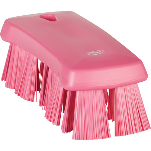 Brosse &agrave; main UST, Soies Ferme, Longueur de 6-9/10", Rose Equipex