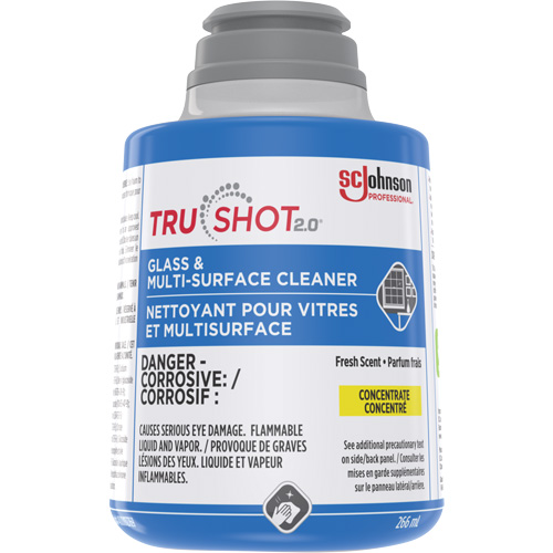 TruShot 2.0 Glass & Multi-Surface Cleaner, 266 ml, Trigger Bottle Equipex