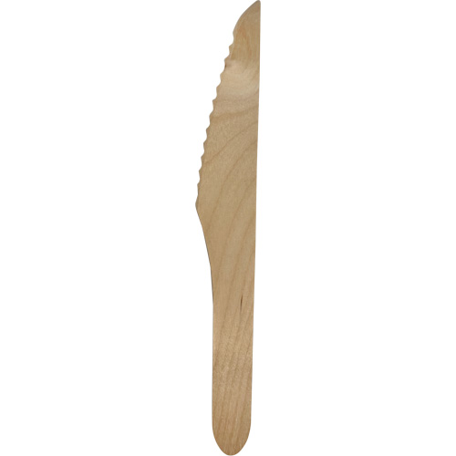 Bulk Wrapped Wooden Knives Equipex
