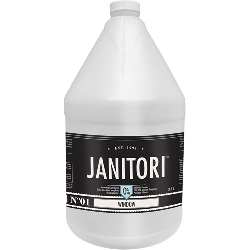 Nettoyant &agrave; fen&ecirc;tre Janitori 01, 4 L, Cruche Equipex