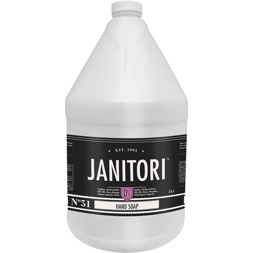 Savon &agrave; main Janitori, Mousse, 4 L, Parfum&eacute; Equipex