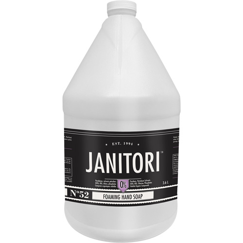 Savon &agrave; main Janitori 52, Mousse, 4 L, Parfum&eacute; Equipex