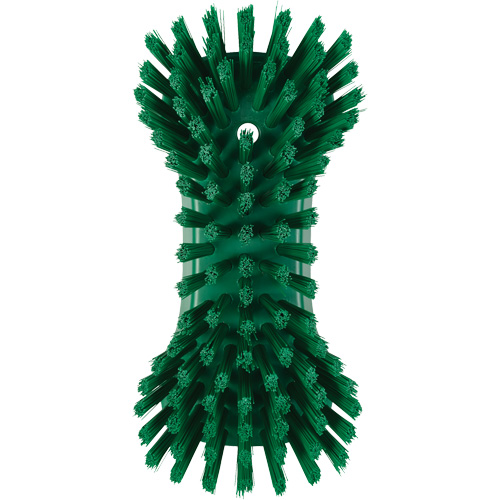 Brosse &agrave; main, Soies Tr&egrave;s ferme, Longueur de 9-1/10", Vert Equipex