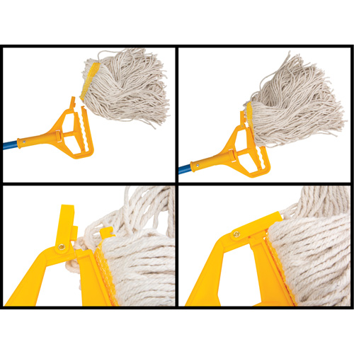 Handle with Clip, Fibreglass/Plastic, Open Gate Tip, 60" Length Equipex