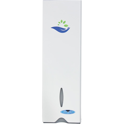 Distributeur au d&eacute;tail de serviettes hygi&eacute;niques gratuites, mont&eacute; sur surface Equipex