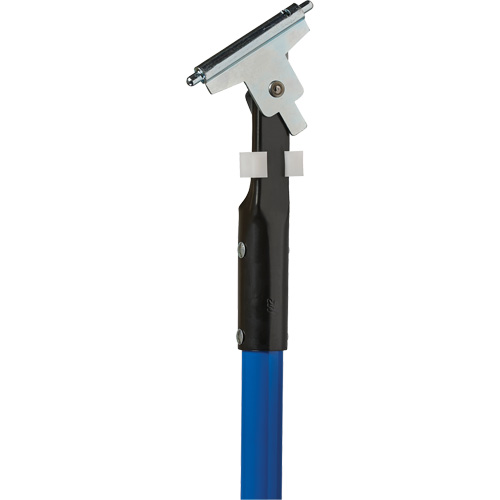 Manche bleu pour vadrouille &agrave; &eacute;pousseter Clipper, Fibre de verre, 1" dia, 60" lo Equipex