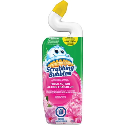 Gel nettoyant &agrave; triple action pour cuvette Scrubbing Bubbles, 710 ml, Bouteille Equipex