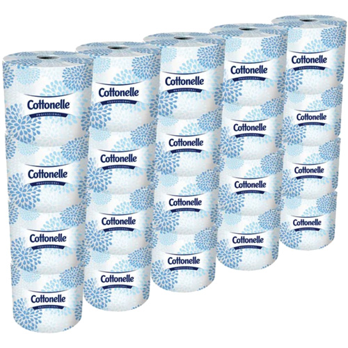 Papier hygi&eacute;nique professionnel Cottonelle, 2 Pli, 451 Feuilles/Rouleu, Blanc Equipex