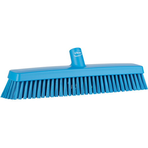 T&ecirc;te de balai-brosse, Crins Fin/Ferme, 16-1/2", Polyester/Polypropyl&egrave;ne, Bleu Equipex