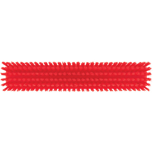T&ecirc;te de balai-brosse, Crins Fin/Ferme, 16-1/2", Polyester/Polypropyl&egrave;ne, Rouge Equipex