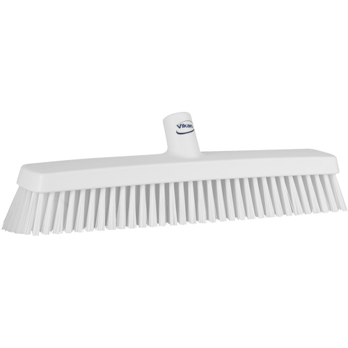 T&ecirc;te de balai-brosse, Crins Fin/Ferme, 16-1/2", Polyester/Polypropyl&egrave;ne, Blanc Equipex