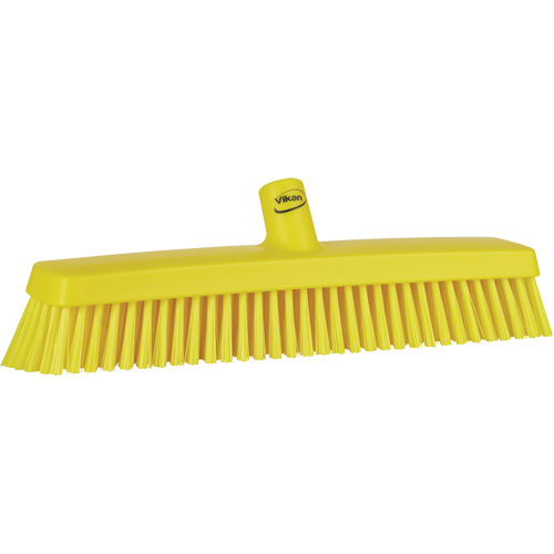 T&ecirc;te de balai-brosse, Crins Fin/Ferme, 16-1/2", Polyester/Polypropyl&egrave;ne, Jaune Equipex