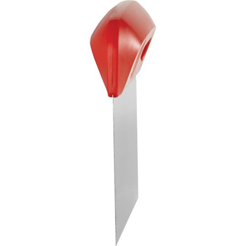 Flexible Stainless Steel Dough Cutter/Scraper, Red, 4-1/2" W x 5-3/4" L Equipex