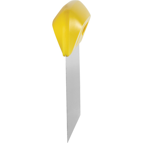 Flexible Stainless Steel Dough Cutter/Scraper, Yellow, 4-1/2" W x 5-3/4" L Equipex
