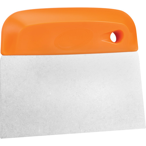 Coupe-p&acirc;te flexible en acier inoxydable, Orange, 4-1/2" la x 5-3/4" lo Equipex