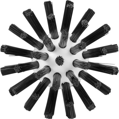 Brosse de nettoyage, Soies Ferme, Longueur de 5-7/10", Noir Equipex