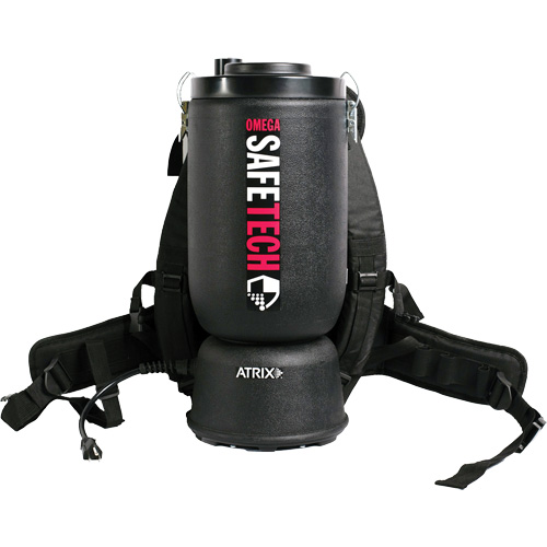 Omega SafeTech HEPA Backpack Vacuum Equipex